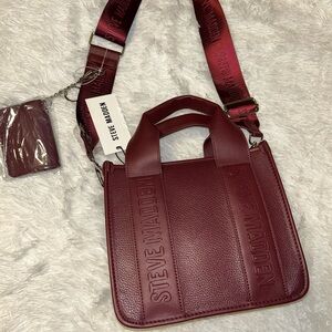 Steve Madden Burgundy Bag